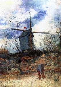 Vincent Van Gogh - Moulin de la Galette