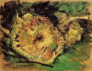 Vincent Van Gogh - Two Cut Sunflowers