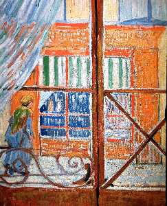 Vincent Van Gogh - A Pork-Butcher-s Shop Seen from a Window