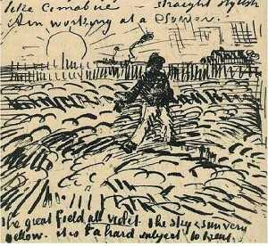 Vincent Van Gogh - Sower with Setting Sun