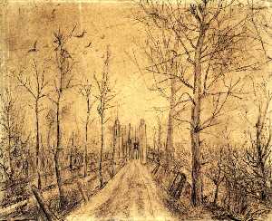 Vincent Van Gogh - Driveway