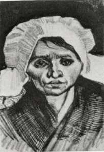 Vincent Van Gogh - Peasant Woman, Head