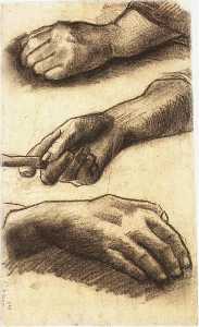 Vincent Van Gogh - Three Hands