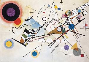 Wassily Kandinsky - Composition VIII - (own a famous paintings reproduction)