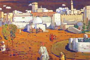Wassily Kandinsky - Arab Town