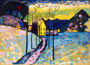 Wassily Kandinsky - Winter Landscape