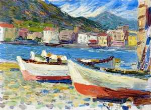 Wassily Kandinsky - Rapallo boats