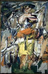 Willem De Kooning - Woman and Bicycle