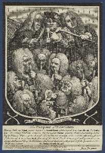 William Hogarth - The Company of Undertakers