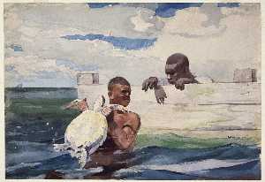 Winslow Homer - The Turtle Pound