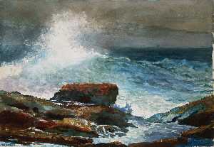 Winslow Homer - Incoming Tide, Scarboro Maine