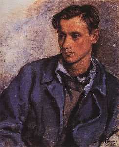 Zinaida Serebriakova - Portrait of his son Alexander
