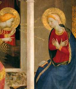 Fra Angelico - Annunciation (detail)