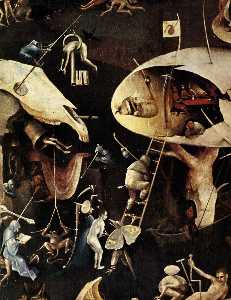 Hieronymus Bosch - Triptych of Garden of Earthly Delights (detail) (18)