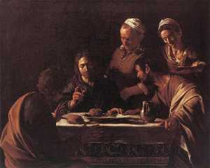 Caravaggio (Michelangelo Merisi) - Supper at Emmaus