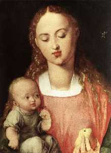 Albrecht Durer - Madonna of the Pear