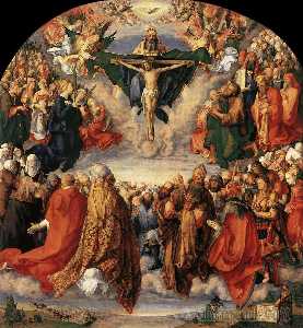 Albrecht Durer - The Adoration of the Trinity