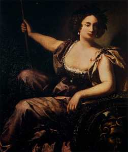 Artemisia Gentileschi - Minerva