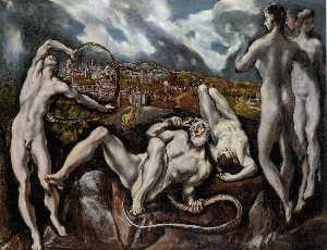 El Greco (Doménikos Theotokopoulos) - Laocoön
