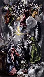 El Greco (Doménikos Theotokopoulos) - The Annunciation