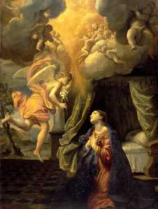 Giovanni Lanfranco - The Annunciation