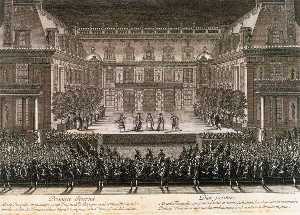 Jean Le Pautre - Performance of Alceste in 1674
