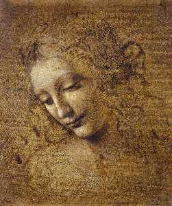 Leonardo Da Vinci - Female head (La Scapigliata)