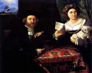Lorenzo Lotto - Portrait of a Married Couple