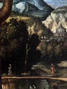 Bernardino Luini - The Penitent St Jerome (detail)