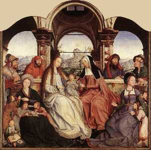 Quentin Massys - St Anne Altarpiece (central panel)