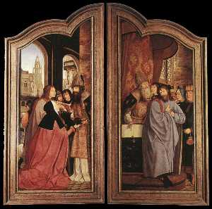 Quentin Massys - St Anne Altarpiece (closed)