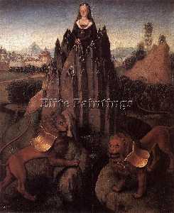 Hans Memling - Allegory with a Virgin