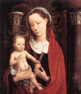 Hans Memling - Standing Virgin and Child
