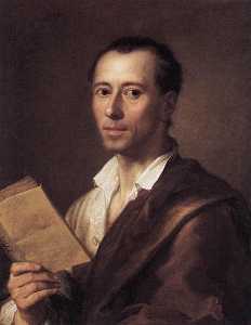 Anton Raphael Mengs - Portrait of Johann Joachim Winckelman
