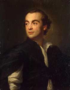 Anton Raphael Mengs - Portrait of Johann Joachim Winckelmann
