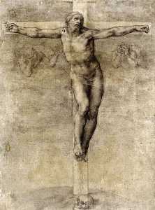 Michelangelo Buonarroti - Christ on the Cross