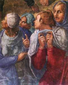 Michelangelo Buonarroti - Martyrdom of St Peter (detail) (11)
