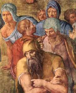 Michelangelo Buonarroti - Martyrdom of St Peter (detail) (12)