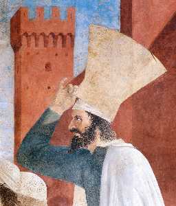 Piero Della Francesca - 9. Exaltation of the Cross (detail)