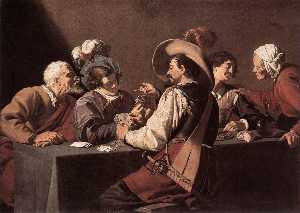 Theodor Rombouts - The Card Players