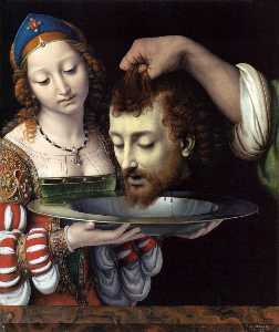 Andrea Solario - Salome with the Head of St John the Baptist