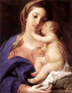 Pompeo Batoni - Madonna and Child