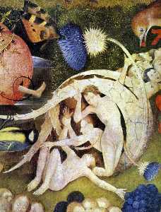 Hieronymus Bosch - Triptych of Garden of Earthly Delights (detail) (32)