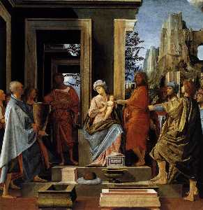 Bartolomeo Suardi (Bramantino) - Adoration of the Magi