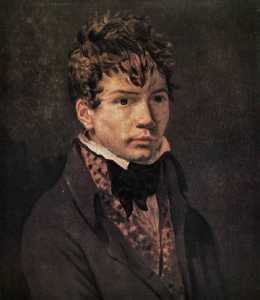 Jacques Louis David - Portrait of Ingres