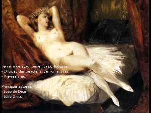 Eugène Delacroix - Female Nude Reclining on a Divan