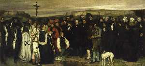 Gustave Courbet - Burial at Ornans