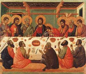 Duccio Di Buoninsegna - Last Supper