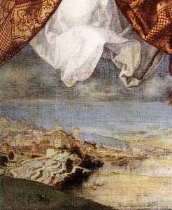 Albrecht Durer - The Adoration of the Trinity (detail) (11)