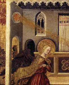 Gentile Da Fabriano - Annunciation (detail)